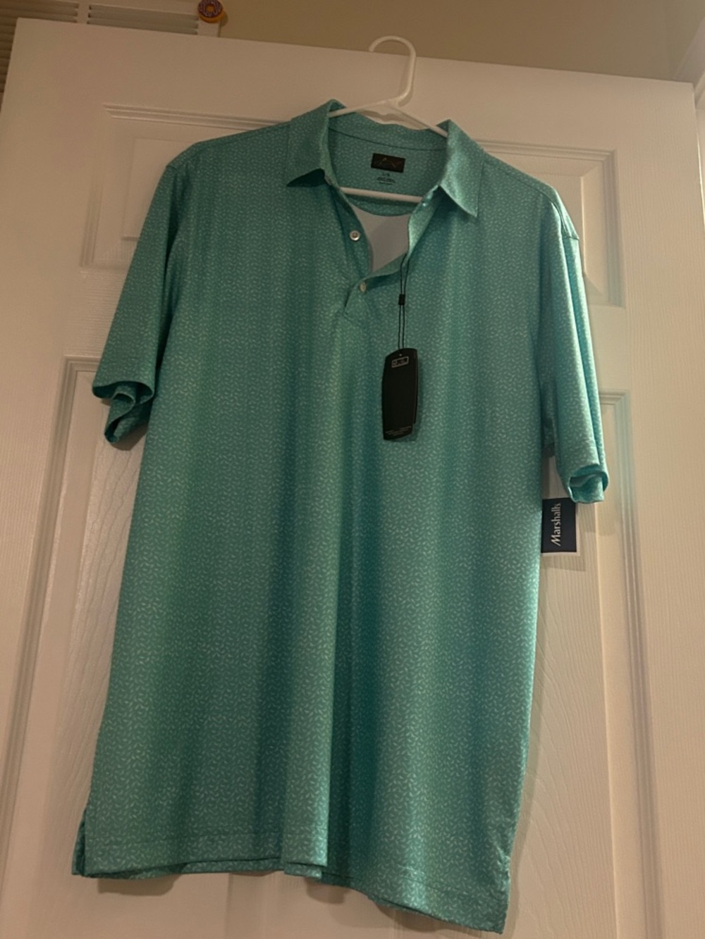 Greg Norman Green Short-Sleeve Polo